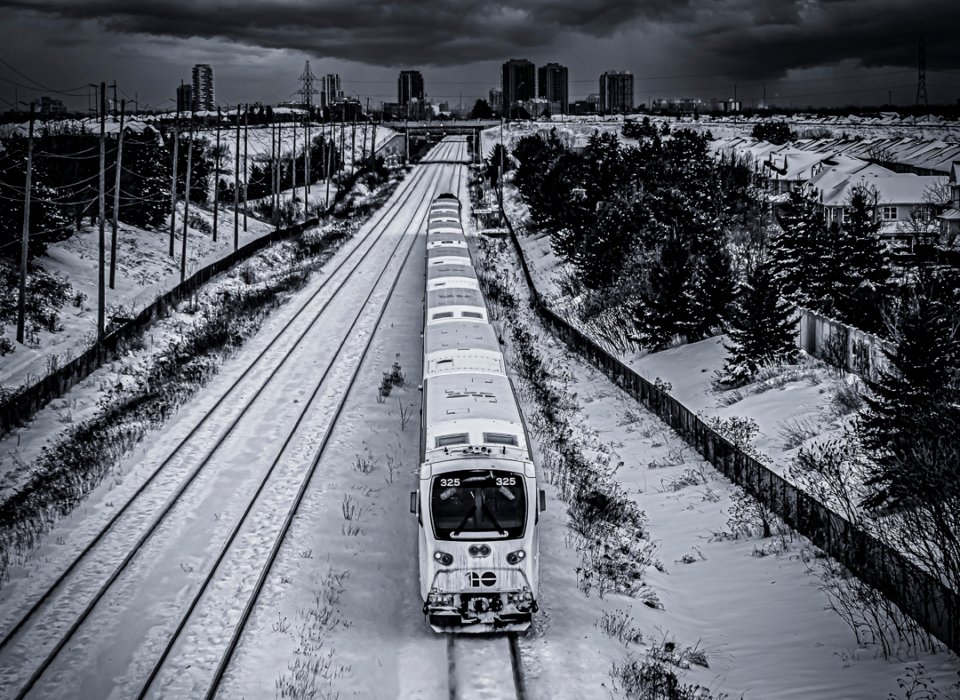 Brien Thomson – Go train winter day – HM