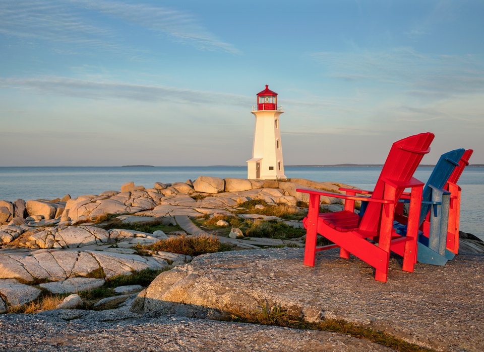 Garry Weiler – Morning View at Peggy s Cove – 1st